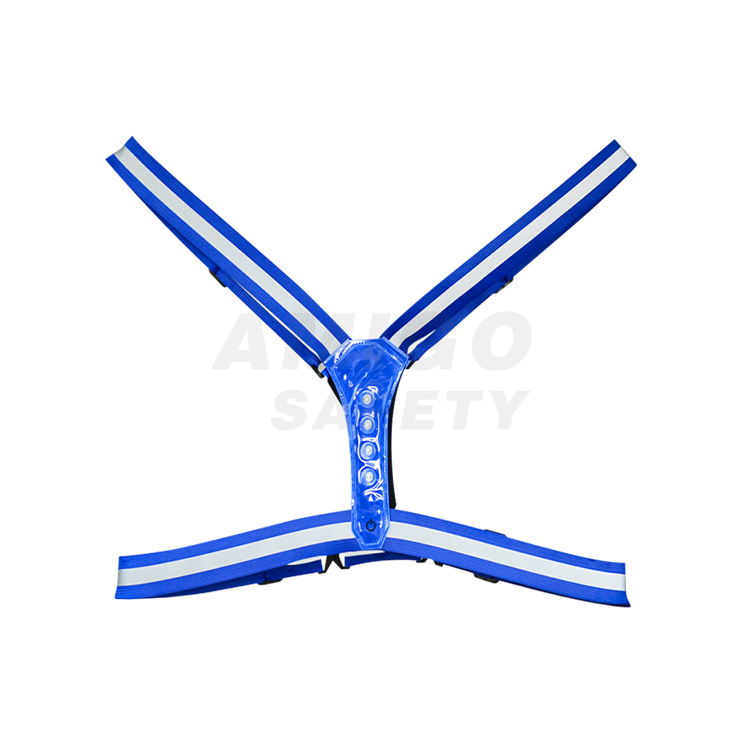 Chaleco Elástico con Luces LED LAMIRA Azul Rey LS-4611 Unitalla - 1