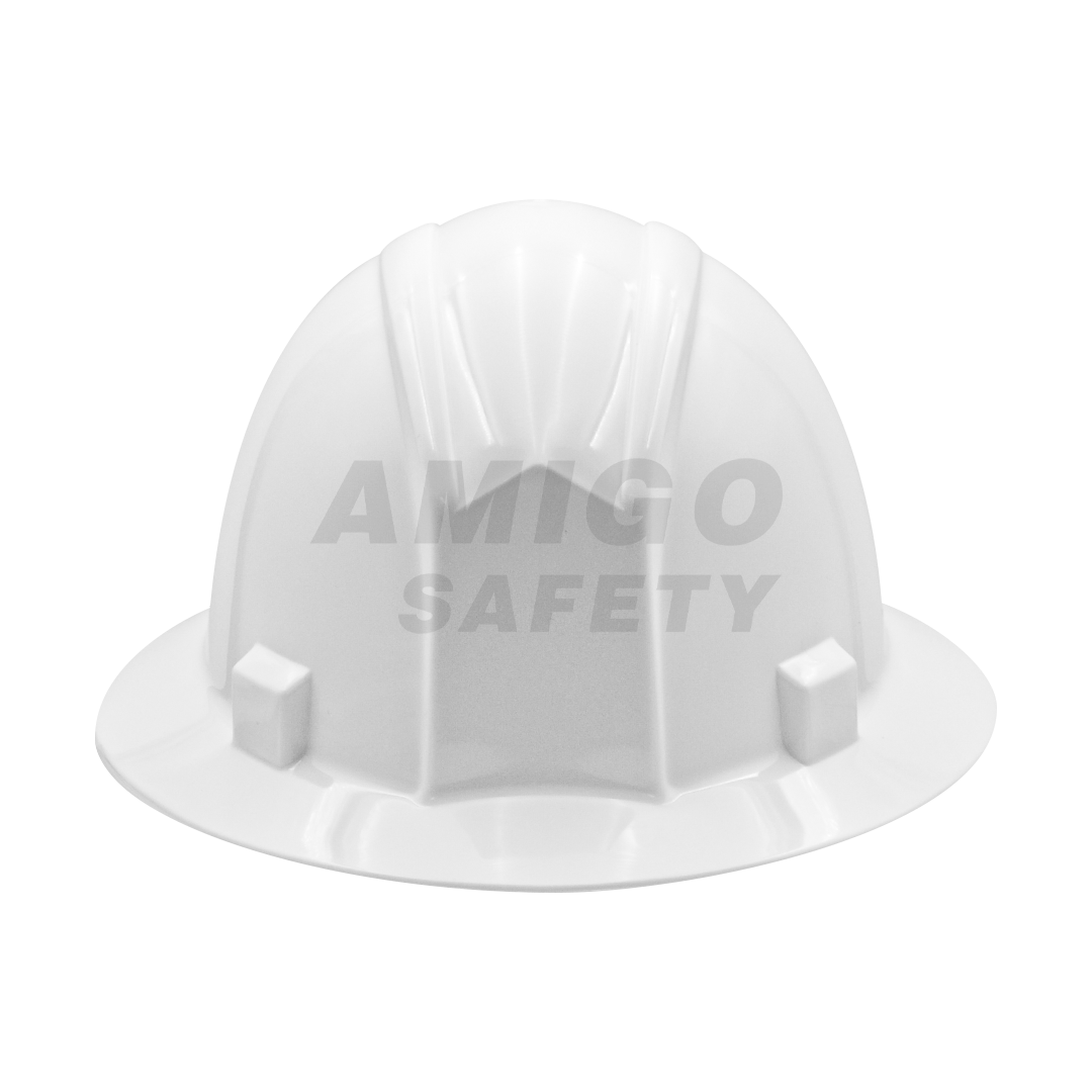 Casco Ala Completa con Suspensión Matraca de 4 Puntos LAMIRA Blanco AS-4460 ... - 1