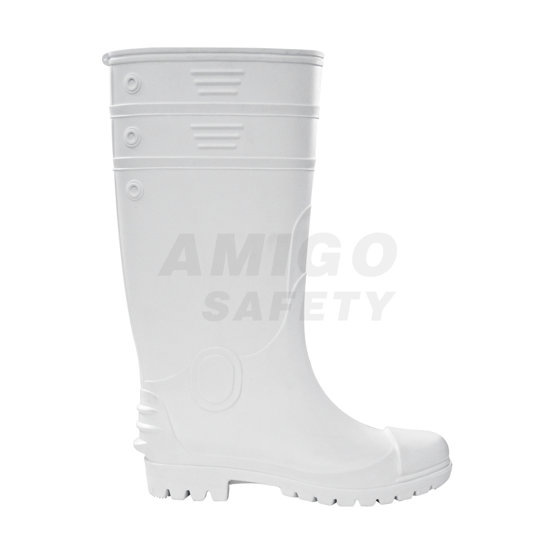 BOTA DE HULE SIN CASCO TARZÁN BLANCO