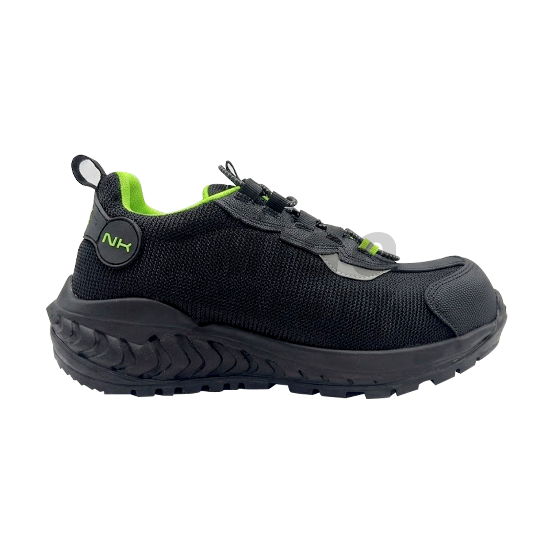 Zapato Tenis con Puntera Dieléctrico Norbak Negro NK 2.0 - 0