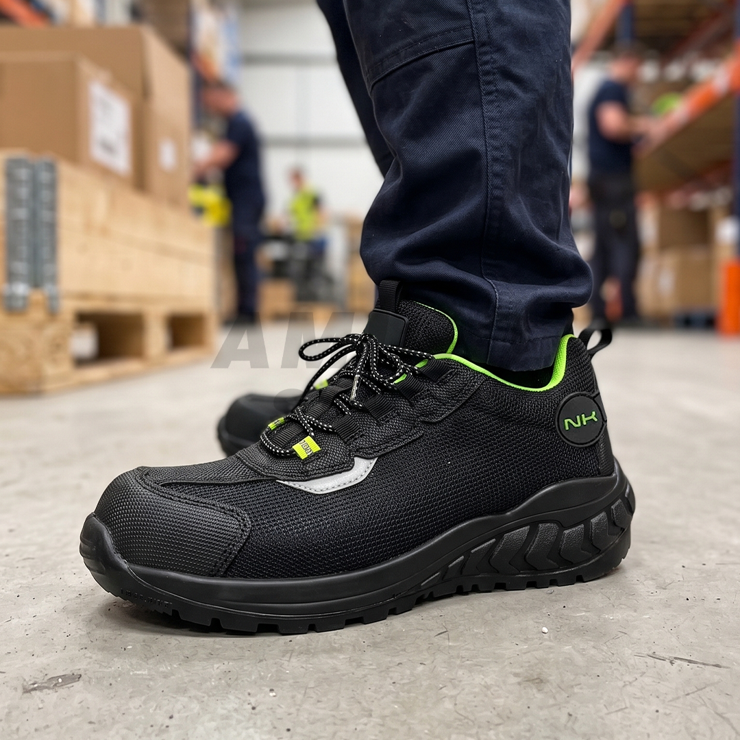 Zapato Tenis con Puntera Dieléctrico Norbak Negro NK 2.0 - 3